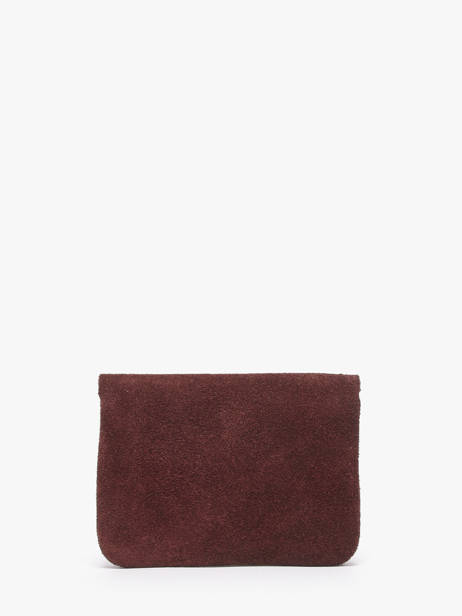Porte-monnaie Velvet Cuir Milano Violet velvet VE23091O vue secondaire 2