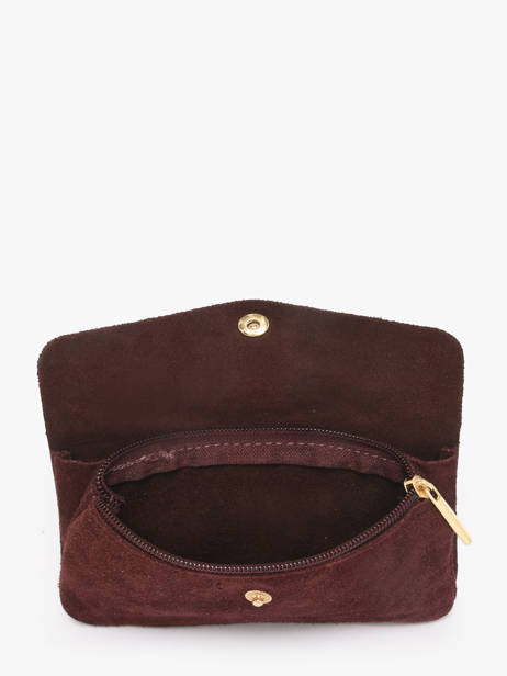 Portemonnee Velvet Leder Milano Violet velvet VE23113O ander zicht 1