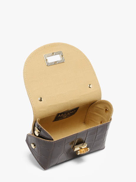 Cross Body Tas Cocco Balo Milano Bruin cocco balo CB24117 ander zicht 2