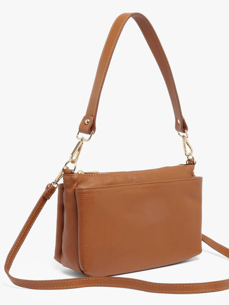 Cross Body Tas Caviar Milano Beige caviar CA25066O ander zicht 1