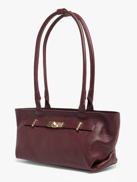 Schoudertas Caviar Milano Rood caviar CA26067 ander zicht 1