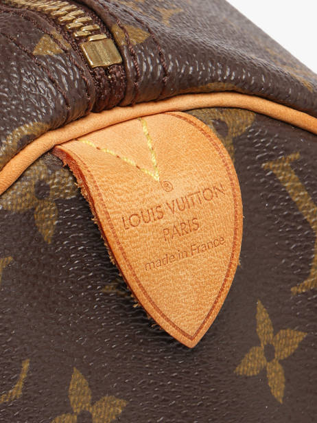 Preloved Louis Vuitton Handtas Speedy 30 Monogram Louis vuitton Bruin second life FKBJ5I0A ander zicht 4