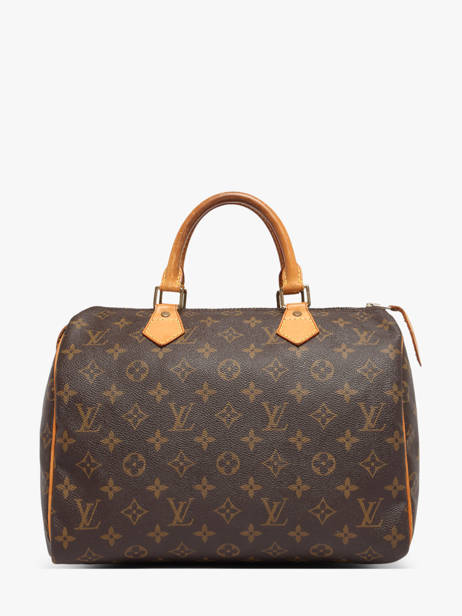Preloved Louis Vuitton Handtas Speedy 30 Monogram Louis vuitton Bruin second life FKBJ5I0A ander zicht 7