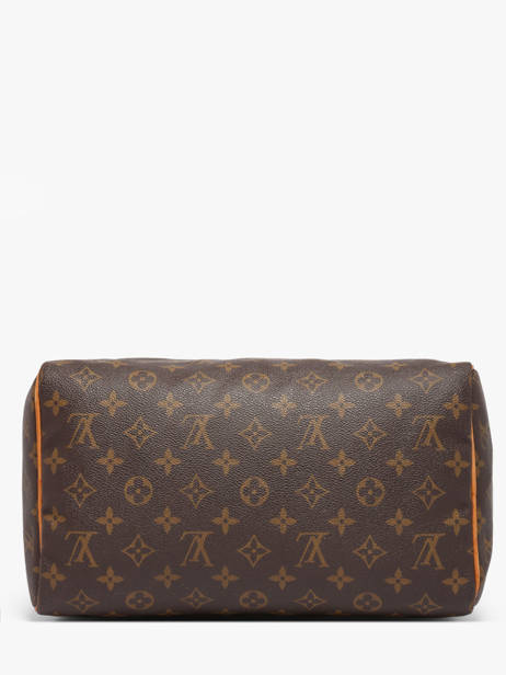 Preloved Louis Vuitton Handtas Speedy 30 Monogram Louis vuitton Bruin second life FKBJ5I0A ander zicht 8