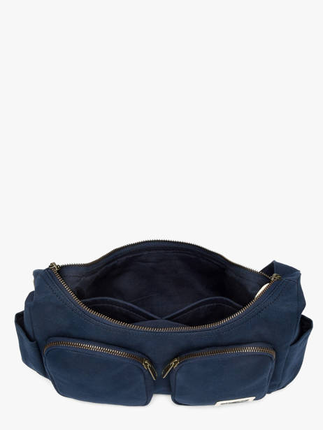 Cross Body Tas Best Seller Katoen Hindbag Blauw best seller EMILE ander zicht 3