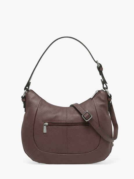 Besace Confort Cuir Hexagona Marron confort 464779 vue secondaire 3