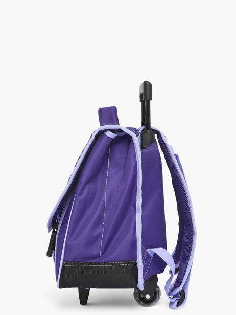 Cartable à Roulettes 2 Compartiments K-pop demon hunters Violet huntrix 26AJ203O vue secondaire 2