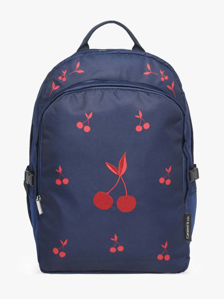 Rugzak 2 Compartimenten Caramel et cie Blauw boheme FI