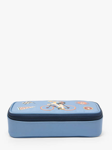 Pennenzak 1 Compartiment Caramel et cie Blauw fier GA