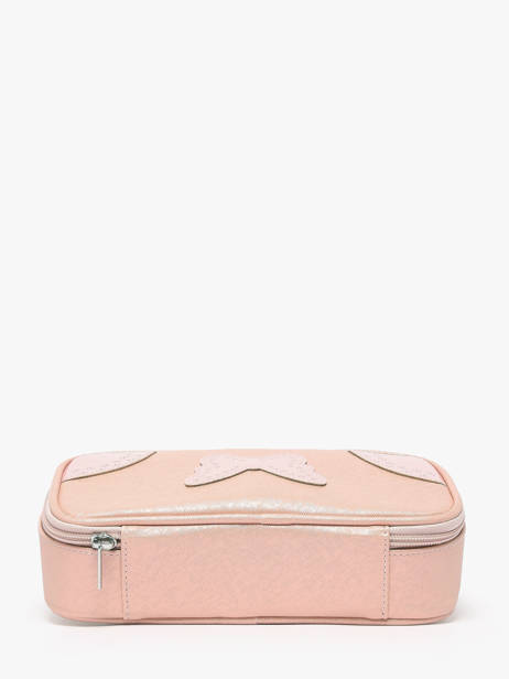 Pennenzak 1 Compartiment Caramel et cie Roze boheme FI ander zicht 3