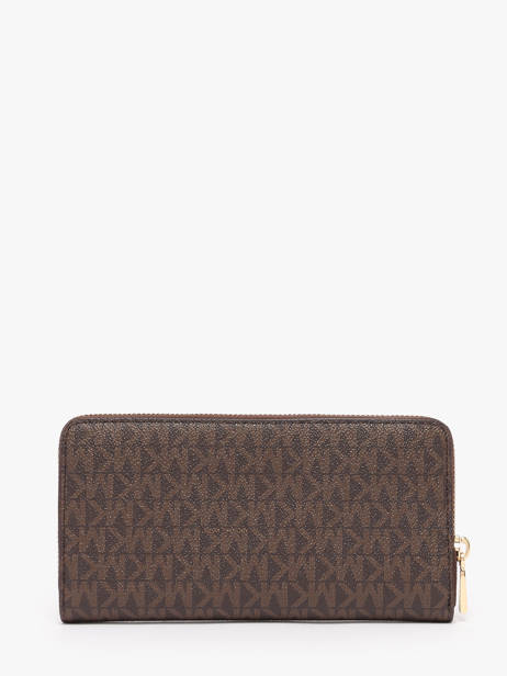 Portefeuille Michael kors Bruin jet set F5GJ6T7B ander zicht 2