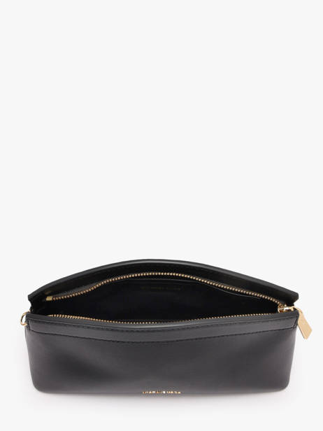 Cross Body Tas Athena Leder Michael kors Zwart athena S6G13C5L ander zicht 3
