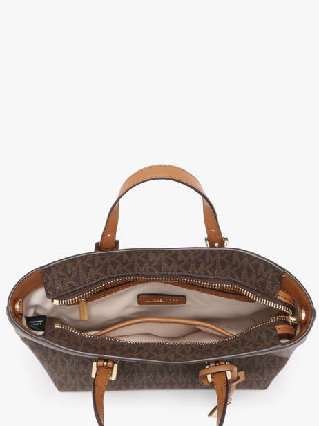 Cross Body Tas Quinn Michael kors Bruin quinn S6GQNC0L ander zicht 3