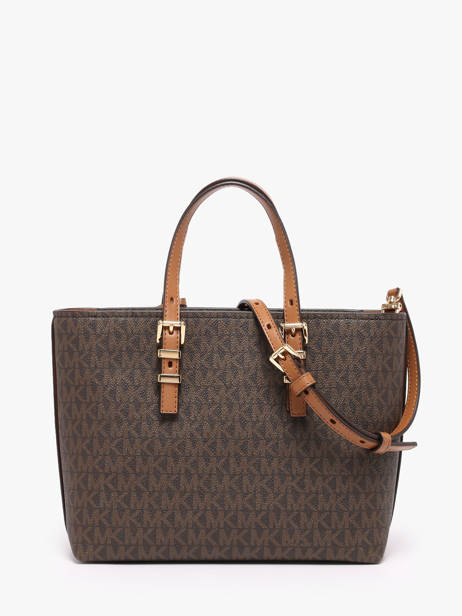 Cross Body Tas Quinn Michael kors Bruin quinn S6GQNC0L ander zicht 4