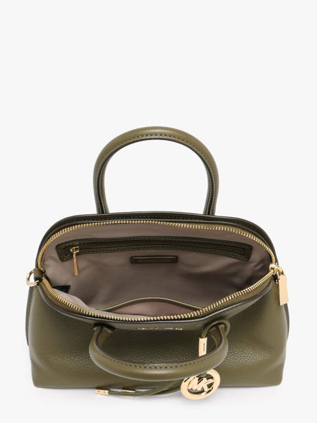 Handtas Freddie Leder Michael kors Groen freddie T6GX4S2L ander zicht 3