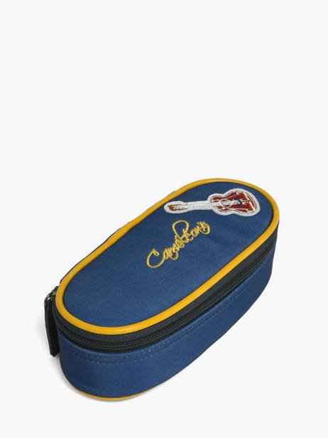 Trousse 2 Compartiments Cameleon Bleu vintage family boulanger PLUM vue secondaire 1