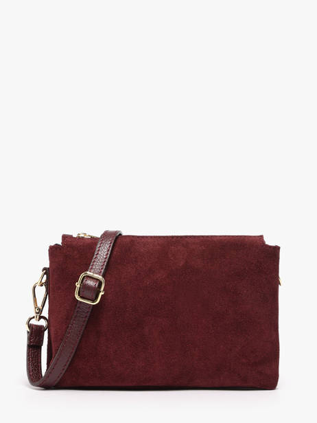 Sac Bandoulière Velvet Caviar Cuir Milano Rouge velvet caviar VC24117