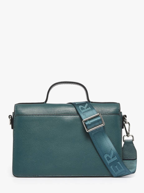 Cross Body Tas M Altesse Leder Etrier Blauw altesse A10109 ander zicht 6