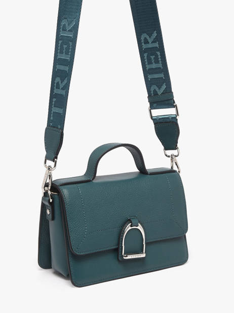 Sac Bandoulière S Altesse Cuir Etrier Bleu altesse EALT048S vue secondaire 3