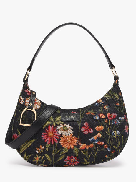 Schoudertas Altesse Jacquard Etrier Zwart altesse jacquard EALJ017M