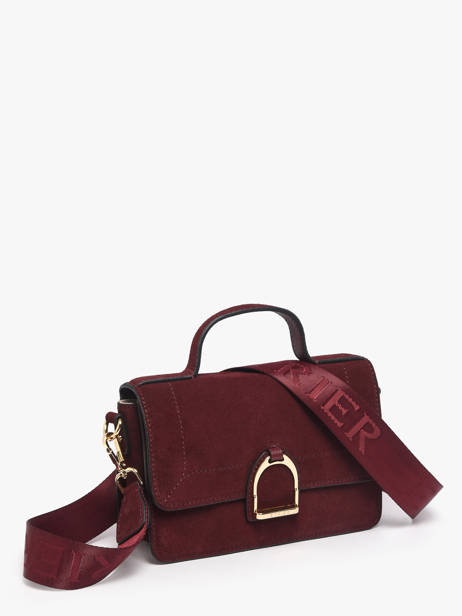 Cross Body Tas S Altesse Suede Etrier Rood altesse suede EASU048S ander zicht 1