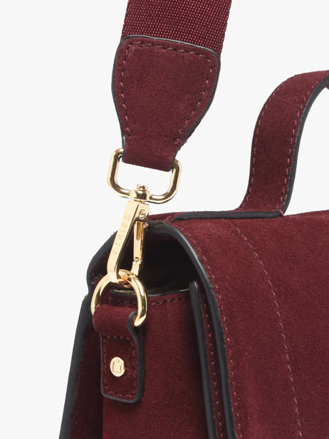 Cross Body Tas S Altesse Suede Etrier Rood altesse suede EASU048S ander zicht 2