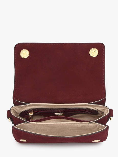Cross Body Tas S Altesse Suede Etrier Rood altesse suede EASU048S ander zicht 3