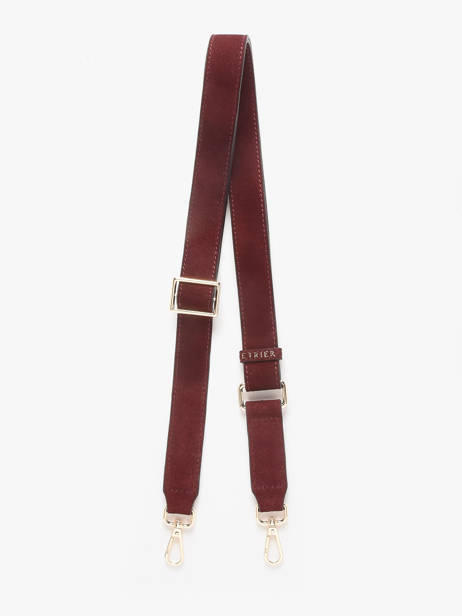 Schouderriem Etrier Rood altesse suede EASU070M