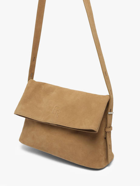 Cross Body Tas Cavalier Nubuck Leder Etrier Bruin cavalier nubuck ECAN135M ander zicht 2