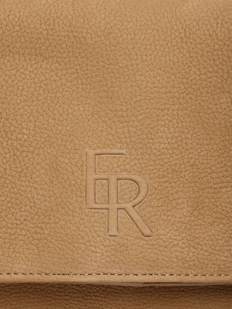 Cross Body Tas Cavalier Nubuck Leder Etrier Bruin cavalier nubuck ECAN135M ander zicht 3