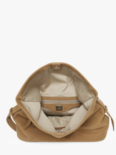 Cross Body Tas Cavalier Nubuck Leder Etrier Bruin cavalier nubuck ECAN135M ander zicht 4