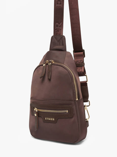 Sac Bandoulière Celeste Etrier Marron celeste ECEL239M vue secondaire 2