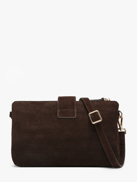 Sac Bandoulière Equestre Croco Equestre Croco Etrier Marron equestre croco EEQC0143 vue secondaire 5