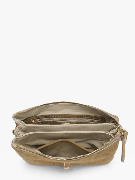 Sac Bandoulière Equestre Croco Equestre Croco Etrier Marron equestre croco EEQC0143 vue secondaire 4