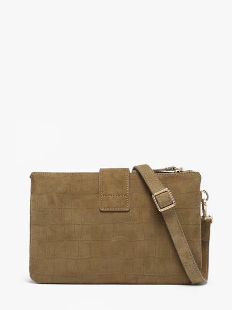 Sac Bandoulière Equestre Croco Equestre Croco Etrier Marron equestre croco EEQC0143 vue secondaire 5