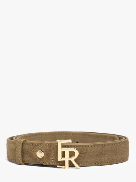 Riem Etrier Bruin equestre croco EEQC414C