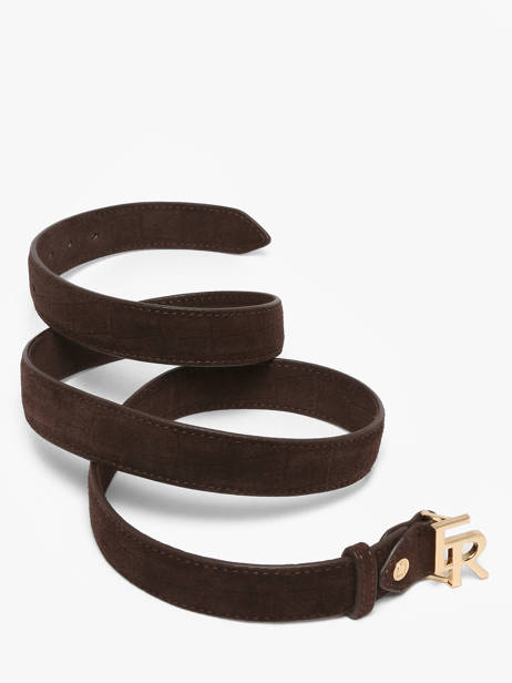 Verstelbare Riem Equestre Croco Etrier Bruin equestre croco EEQC414C ander zicht 3