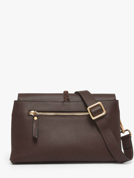Sac Bandoulière M Torsade Cuir Etrier Marron torsade ETOS169M vue secondaire 5