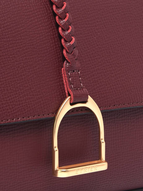 Cross Body Tas M Torsade Leder Etrier Rood torsade ETOS169M ander zicht 3