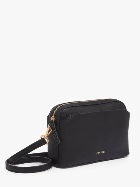 Cross Body Tas Torsade Leder Etrier Zwart torsade ETOS227S ander zicht 1