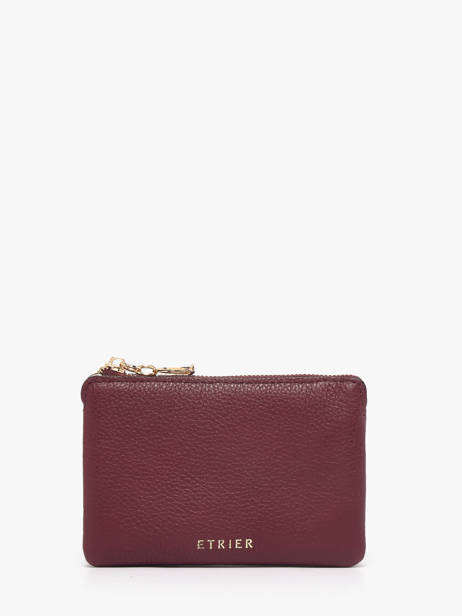 Portemonnee Tradition Leder Etrier Rood tradition ETRA421S