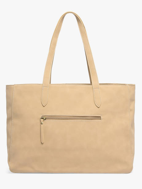 Schoudertas A4 Formaat Eyelet Eyelet Torrow Beige eyelet TEYE01 ander zicht 3