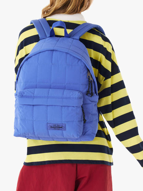 Sac à Dos Eastpak Bleu puff checks K620PCH vue secondaire 1