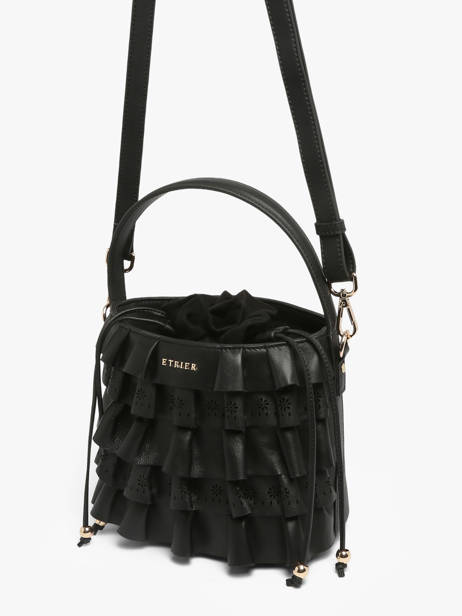 Cross Body Tas Renaissance Etrier Zwart renaissance EREN216S ander zicht 1