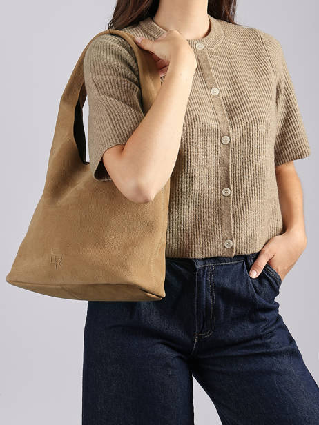 Hobo M Cavalier Nubuck Leder Etrier Bruin cavalier nubuck ECAN154M ander zicht 1