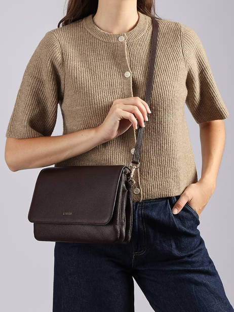 Cross Body Tas M Tradition Leder Etrier Bruin tradition ETRA207M ander zicht 1