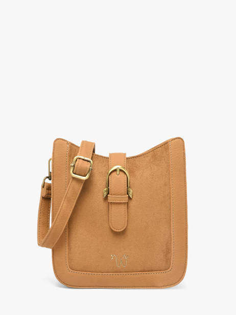 Cross Body Tas Ellebore Woomen Bruin ellebore WHEB02