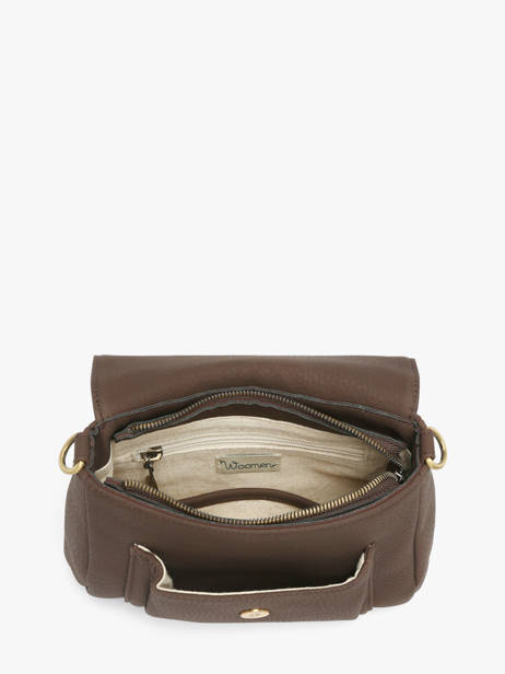 Cross Body Tas Camomille Woomen Bruin camomille WCAO06 ander zicht 4