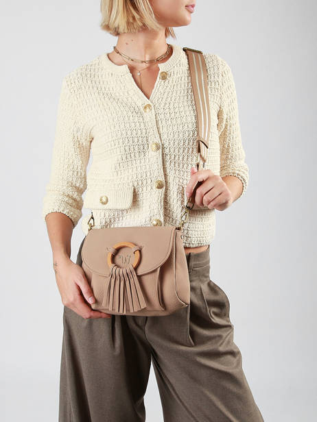 Cross Body Tas Camomille Woomen Beige camomille WCAO06 ander zicht 1