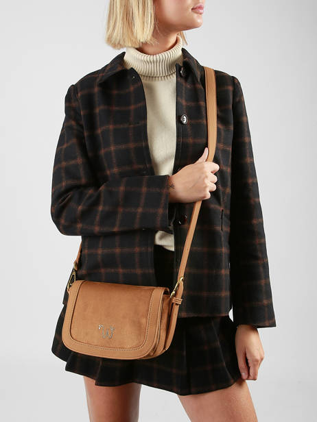 Cross Body Tas Ellebore Woomen Bruin ellebore WHEB03 ander zicht 1